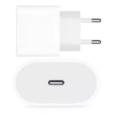 Fonte Carregador Tomada Tipo C 20w iPhone + Cabo Usb C