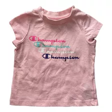 Remera Champion, Rosa, Beba, 12 Meses