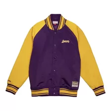 Mitchell & Ness Chamarra Los Angeles Lakers Big Logo Face