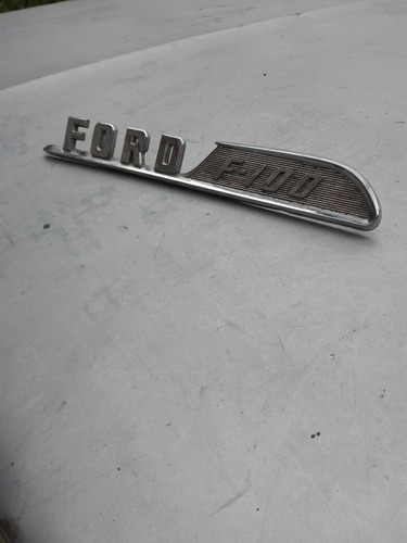 Emblema De Cofre Ford Pick Up F100 1957 Foto 3