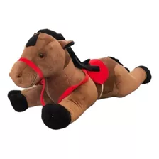 Bicho De Pelúcia Cavalo Ventania Infantil Novidade 75cm