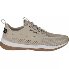 Sperry Hombres H2o Skiff Zapatos Casuales, Taupe, 12 M Us