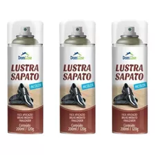 Kit 3 Spray Lustra Sapato Incolor Domline 200ml Envio 24 Hrs