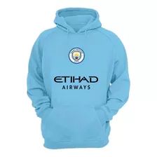 Blusa Moletom Manchester City Casaco Flanelado De Frio