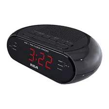 Reloj Despertador - Radio Reloj Despertador Dual Con Led Roj