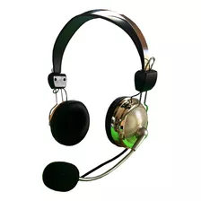 Fone Headset Gamer Com Fio Prata Pc