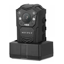 Cámara De Cuerpo Policial Miufly 1296p Hd Para Aplicación De