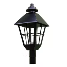 Adorno Jardin Farol Exterior Con Poste De 2 Mts Incluido 830