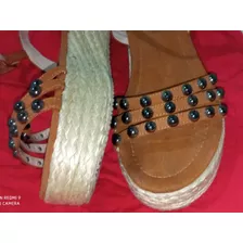 Sandalias De Dama Tipo Cocuiza. 