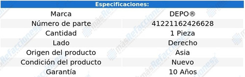 Faro Para Niebla Derecho Depo Clk350 Del 2008 Al 2009 Foto 4