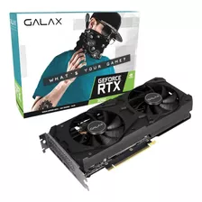 Placa De Video Galax Geforce Rtx 3060 8gb 1-click Oc