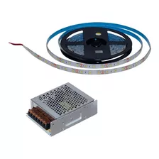 Tira De 30 Leds Mileniumled 5m Luz Día + Fuente 12v 8.5a