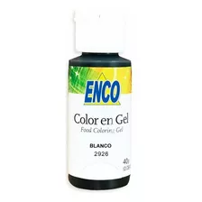 Color Gel Blanco Comestible Repostería 40 Grs Enco 2926