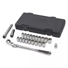 Gearwrench 23 Pc. 3-8 Drive 6 Pt Paso Directo Mecánica Conj