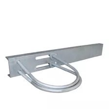 Cruceta Galvanizada Para Poste Abrazadera U 60cm Metalico