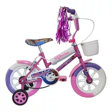 Bicicleta Zambito Rod 12 Kids Nene Nena Ruedas Goma Bocina