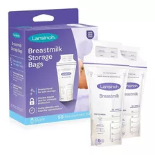 Pack 50 Bolsas Almacenadoras De Leche Materna, Lansinoh