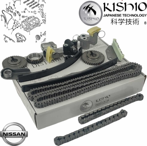 Kit De Distribucin Nissan Pthfinder 4.0l 05-12 Kishio Foto 3