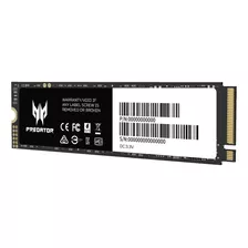 Disco Duro Ssd Acer Predator Gm7 512gb M.2 Nvme