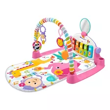 Baby Gimnasio Deluxe Piano Patada Musical Rosa Fisher Price