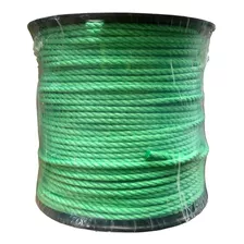 Cuerda De Polipropileno En Carrete De 8 Mm Color Verde