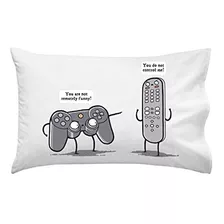 ''control'' Divertida Funda Para Almohada De Controlador