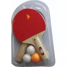 Set Ping Pong Tenis De Mesa Con 2 Paletas + 3 Pelotas Oferta