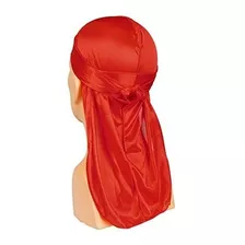 Bandana Durag Vermelha Silk - 360 Waves