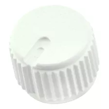 10x Botão Knob Para Ventilador S/ Parafuso - Ad215 - Branco