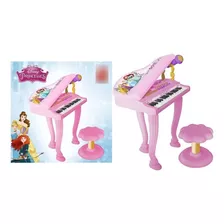 Piano Cola Con Banqueta Linea Disney Princesas Nikko 5299