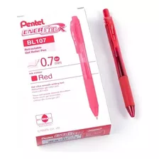 12 Boligrafo Retractil Pentel Energel Bl107 Tinta Gel 0.7mm 