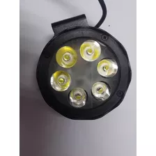 Exploradora Redonda 6 Leds Pequeña X 2 Unidades