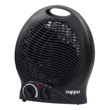 Caloventilador Nappo 2000w 2 Niveles Calor + Aire Frío Color Negro