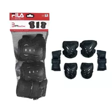 Kit De Proteção Infantil Fila Skate Patins Bike Frete Grátis