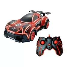 Carro De Controle Remoto Lxz Car Solta Fumaça 4 Luzes Dmt6161 Cor Vermelho Dm Toys