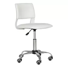 Silla Secretarial Oficina Ad-600 Ne Blanco Y Negro