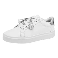 Moramora Tenis Para Mujer Blanco Plata, Código 104769-1