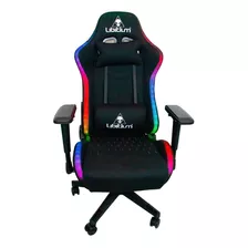 Silla Gamer Rgb Ergonomica Tela Sillon Reclinable Gaming