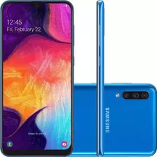 Smartphone Samsung Galaxy A50 64gb Azul Usado