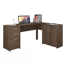 Escritorio Mesa De Pc Mueble Oficina Cajonera Esquinero 