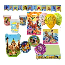 Pack Cumpleaños La Granja De Zenón X 12 Cotillón Activarte