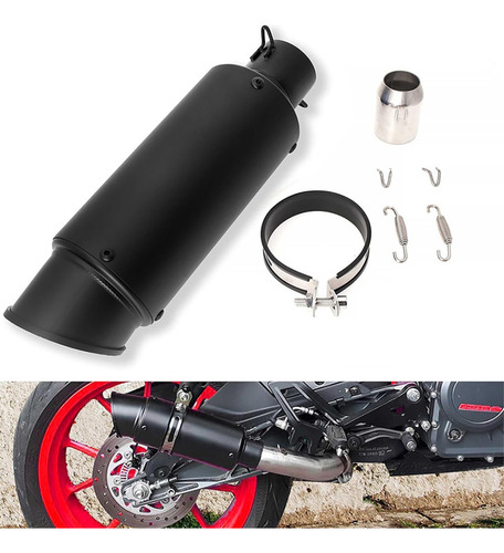 Tubo De Escape Universal Para Motocicleta Honda Yamaha Sc Foto 3