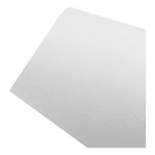 Papel Branco Telado / Linho A4 240g/m2 Com 50 Folhas