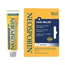 Crema Unguento Neosporin + Pain Relief 1 Oz