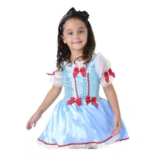Fantasia Infantil Alice País Maravilhas Frete Grátis+tiara