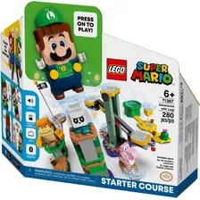 Lego® Super Mario - Pack Inicial Aventuras Con Luigi (71387) Cantidad De Piezas 280