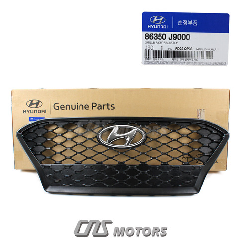 Genuine Grille Front Bumper Black For 2018-2021 Hyundai  Ddf Foto 2