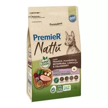 Raçao Premier Nattu Mandioca Sênior 2,5 Kg