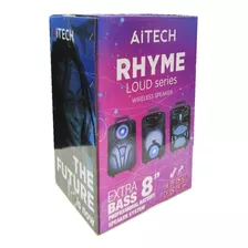 Parlante 8 Pulgadas Aitech Rhyme Gz-p33 Bluetooth C/mic 300w Color Negro