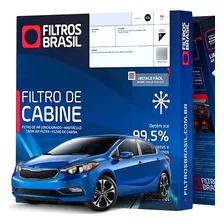 Filtro Cabine Ar Condicionado - Kia Cerato 1.6 Após 2013